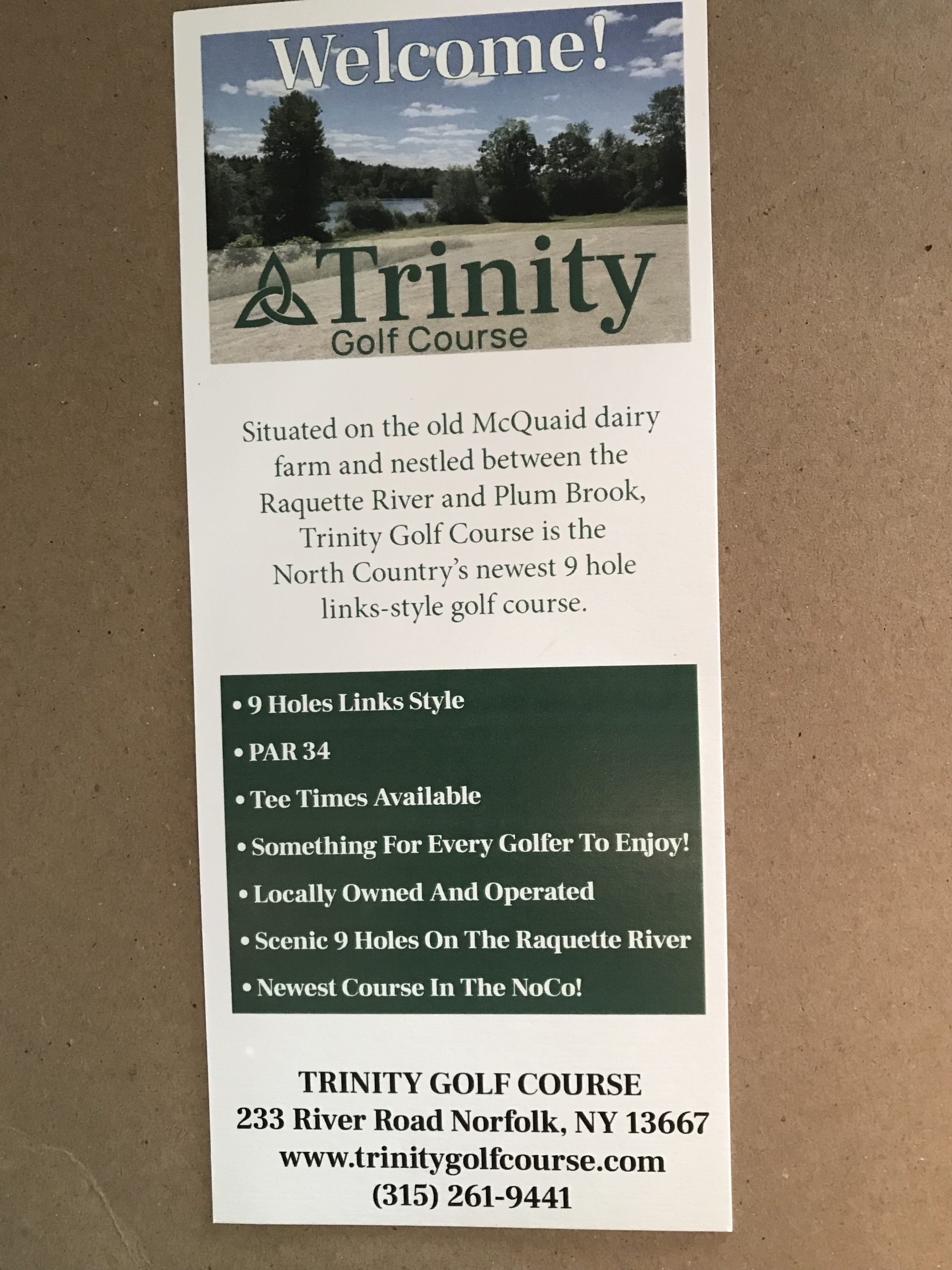 Trinity Golf Course Explore Massena Trinity Golf Course Explore Massena