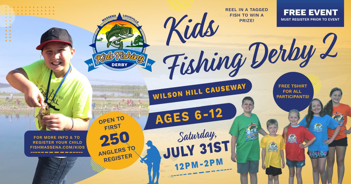 2021 Kids Fishing Derby - Wilson Hill Causeway