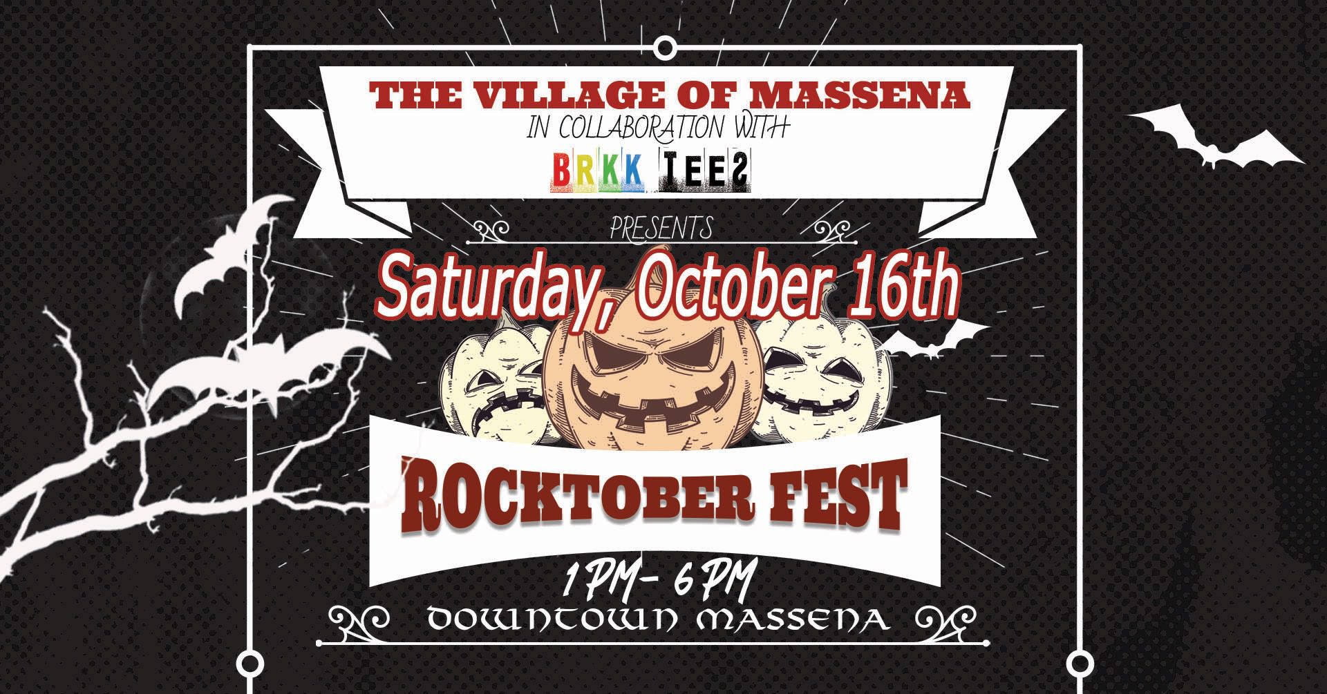 Rocktober Fest Explore Massena