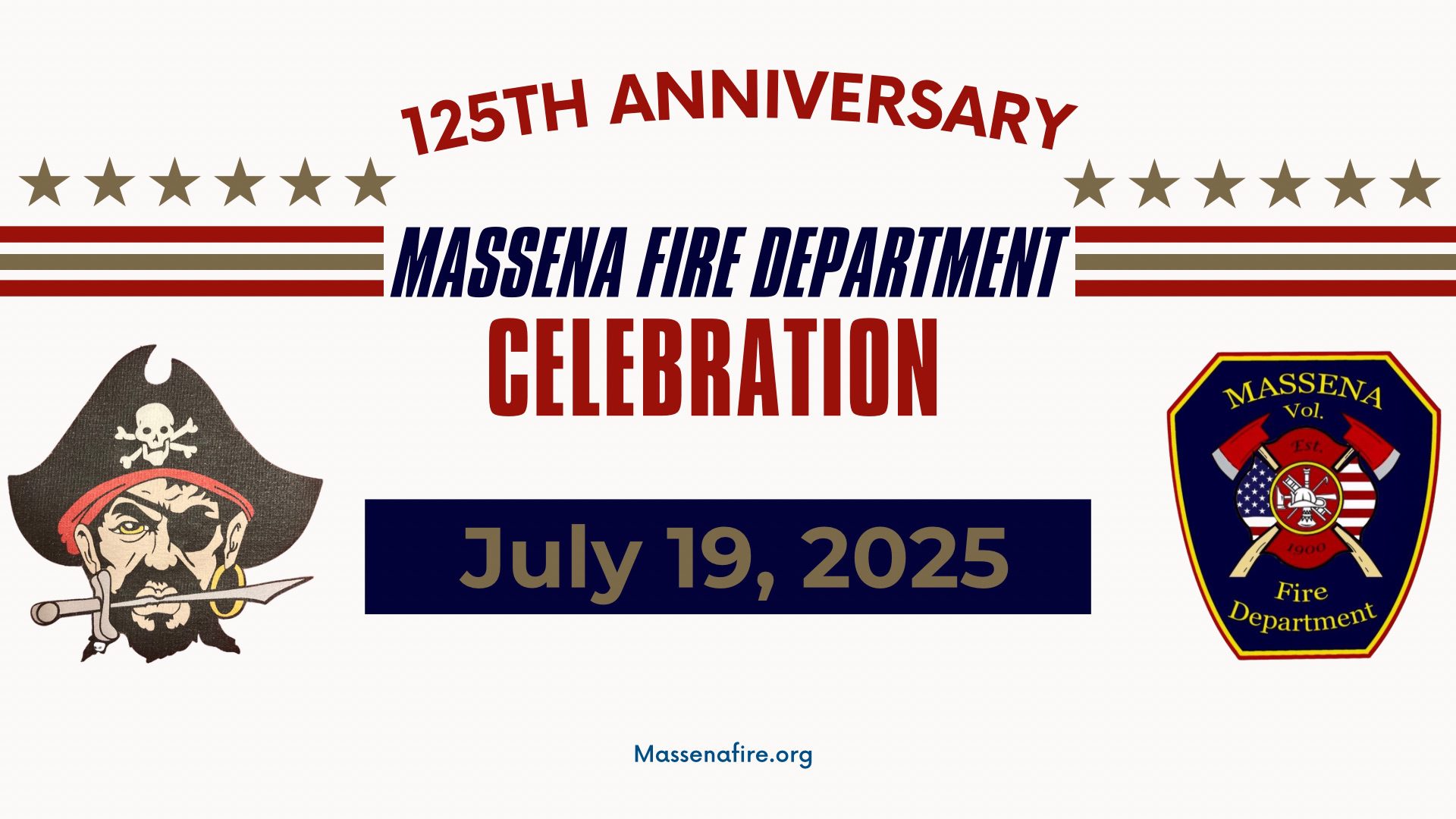 MVFD Celebration - July 19th Massena
