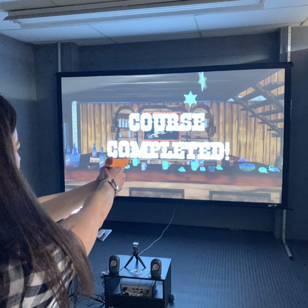 Virtual Precision Laser Shooting Range