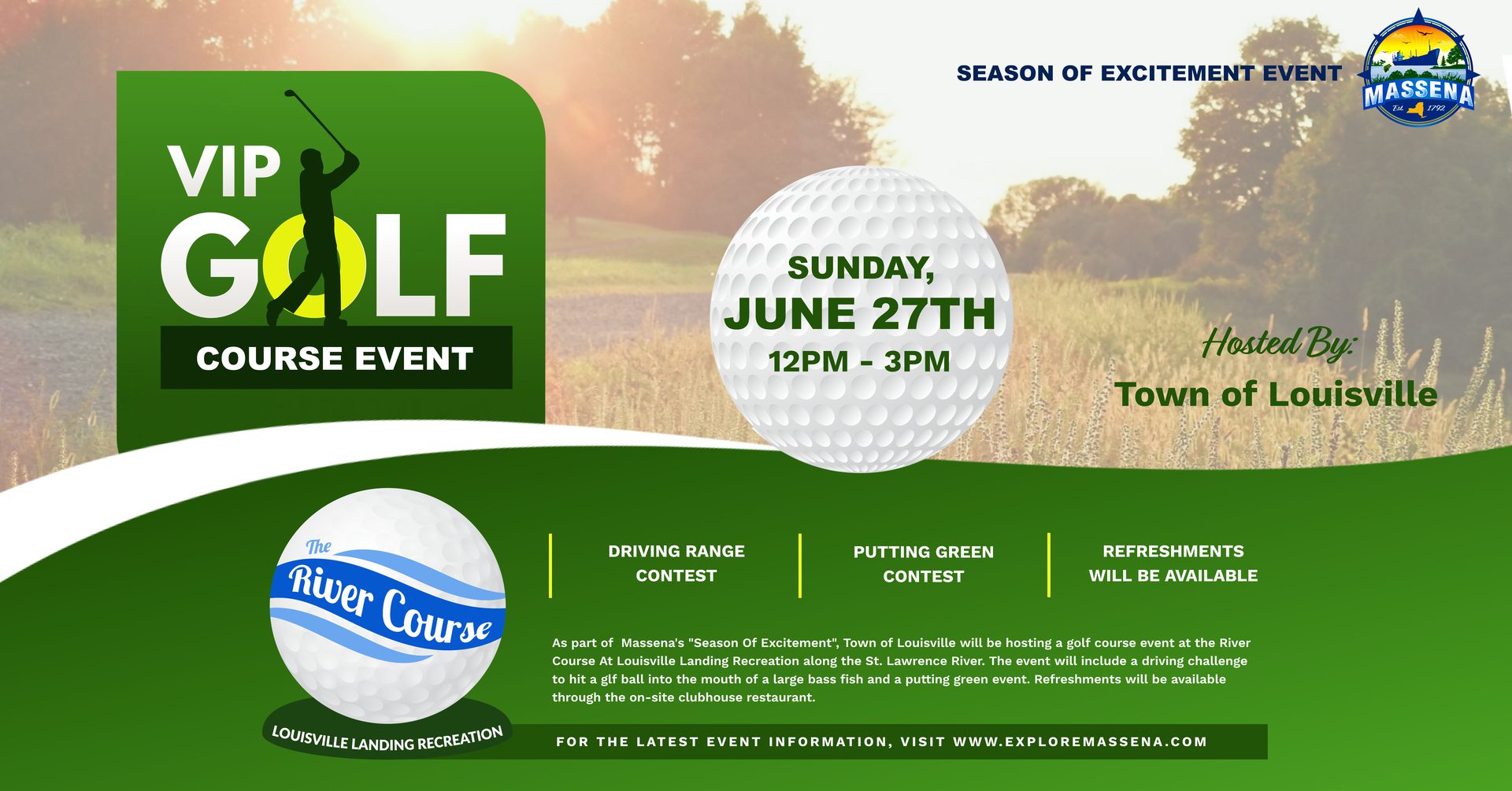 VIP Golf Course Event River Course At Louisville Landing